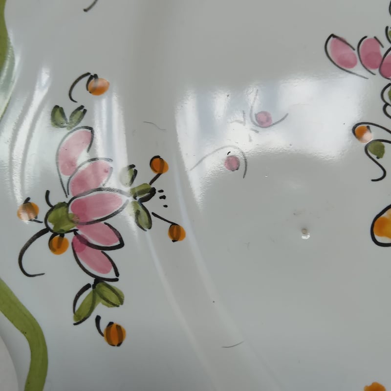 20世紀後半 ムスティエ TR サイン ディナープレート