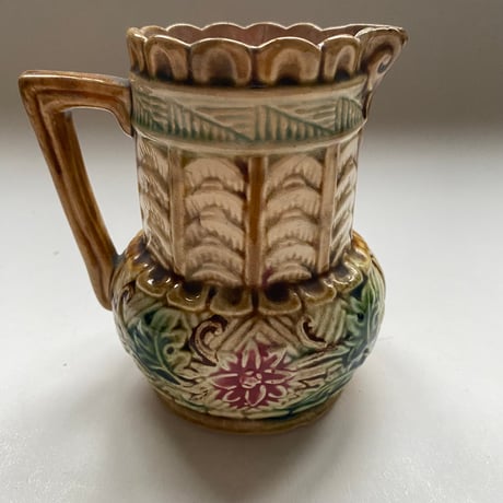１９世紀後半　ポタレ　バルボティーヌ　鱗と花モチーフ