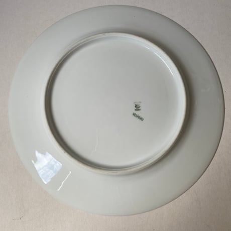 1900年代　リモージュ　J.B.T et cie　ベルポー　ディナー・プレート　リラとブール・ド・ネージュ柄　1−１２