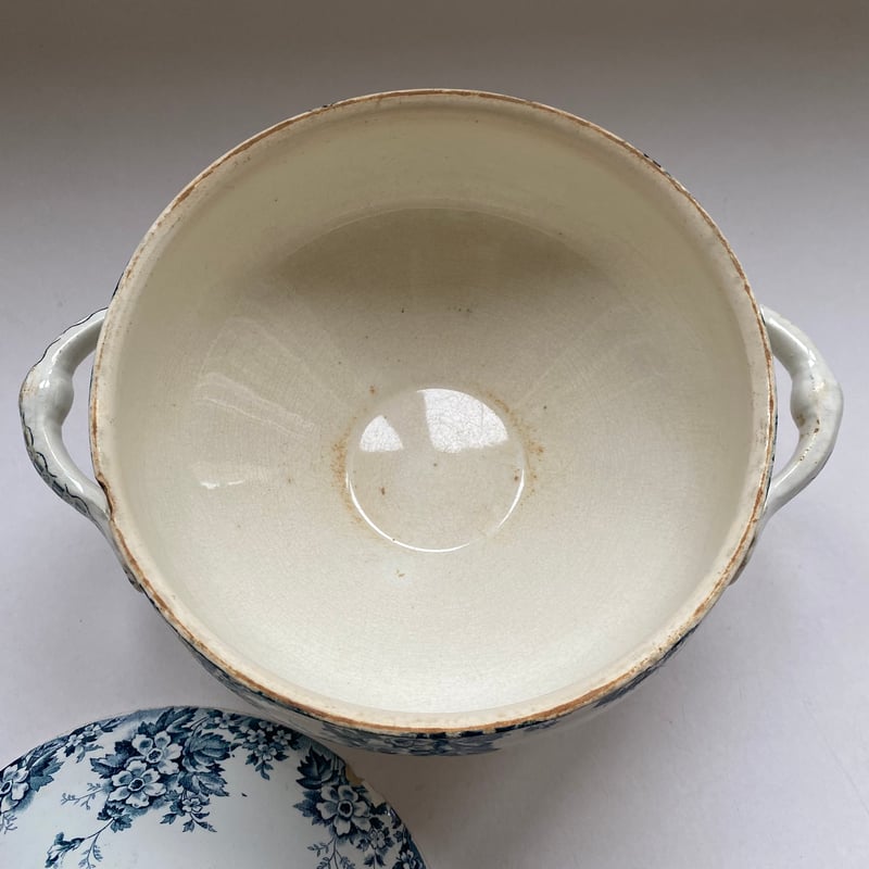 サンタマン MARGOT シリーズ スーピエール アンティーク スーピエール 白 フランス サンタマン製 SAINT AMAND