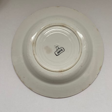 １９３０年代　バドンヴィレー　ダニー　スーププレート　小花柄　Bランク　3点セット