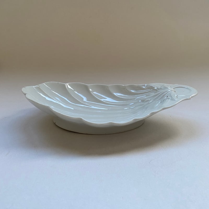 【G】シェル型ラヴィエプレート/フランスアンティーク食器 France Antique シェル型ラヴィエ(数量4) | Antique & Brocan