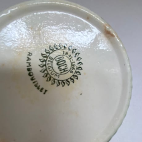 １９６６年　ボック　ランブイエ　ソーシエール　葉っぱ柄