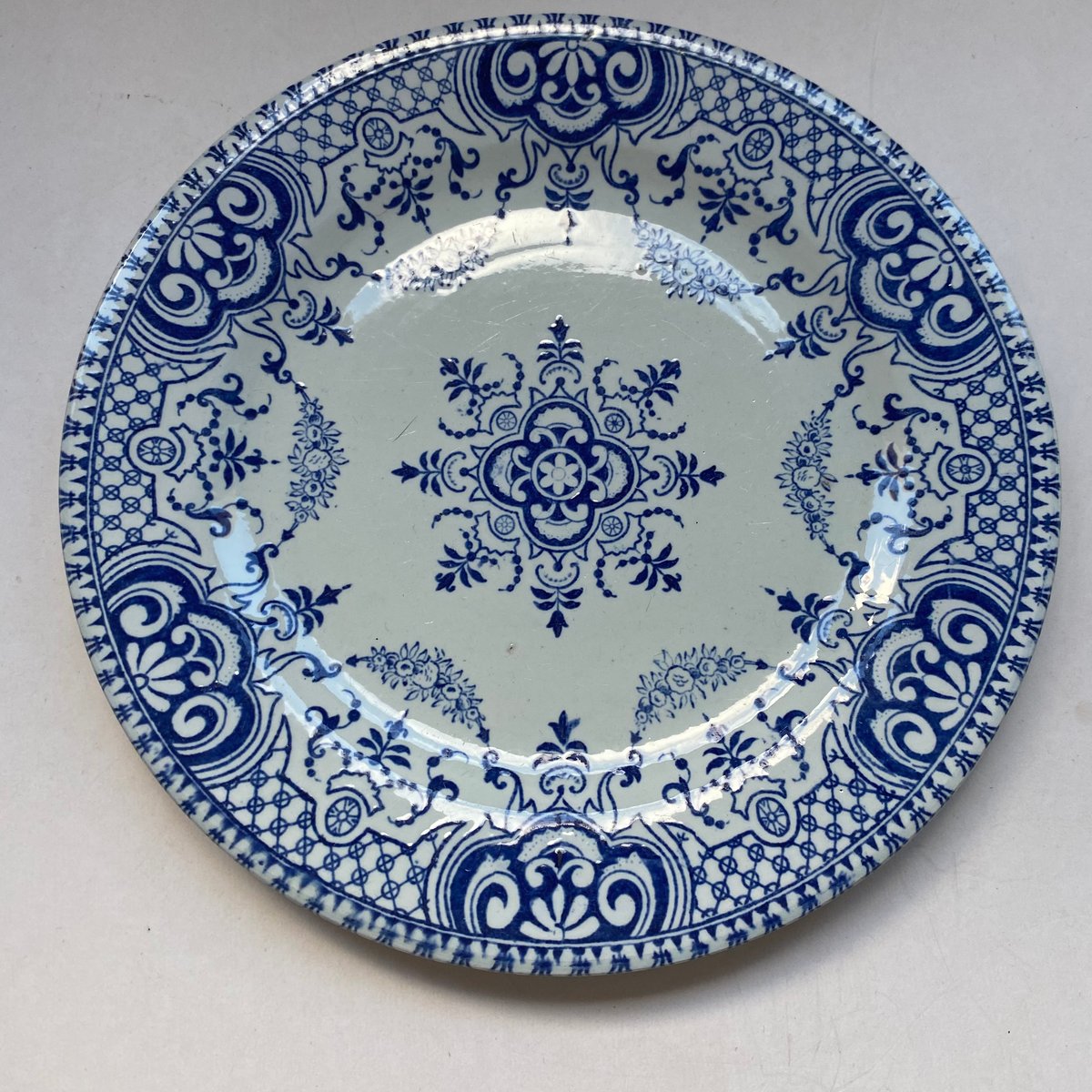 Gien(ジアン):ピヴォワンヌピオニー、プレート(大)、フランス、未使用 Gien(ジアン):ピヴォワンヌピオニー、プレート(大)、フランス、未使用