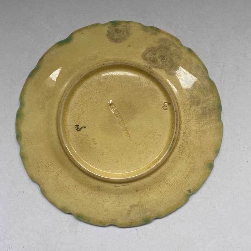 19世紀 サルグミンヌ デザート・プレート バルボティーヌ ぶどう