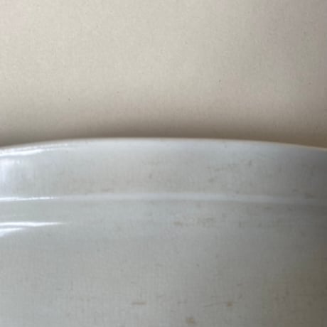 １８９２年　リュネヴィル　プチ　プラ・ア・ポワソン　花リム　白い陶器