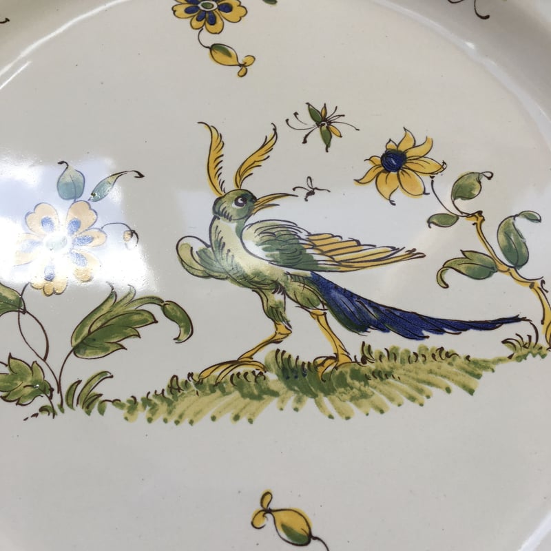 20世紀後半 ヴァラージュ ディナープレート フェニックス柄 2点セット