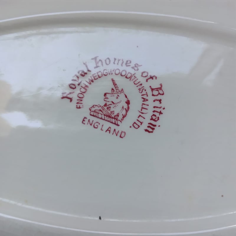 ヴィンテージの ENOCH  ロイヤルホームズ・オブ・ブリテン 1960年代 エノク・ウェッジウッド ロイヤル・ホーム・オブ