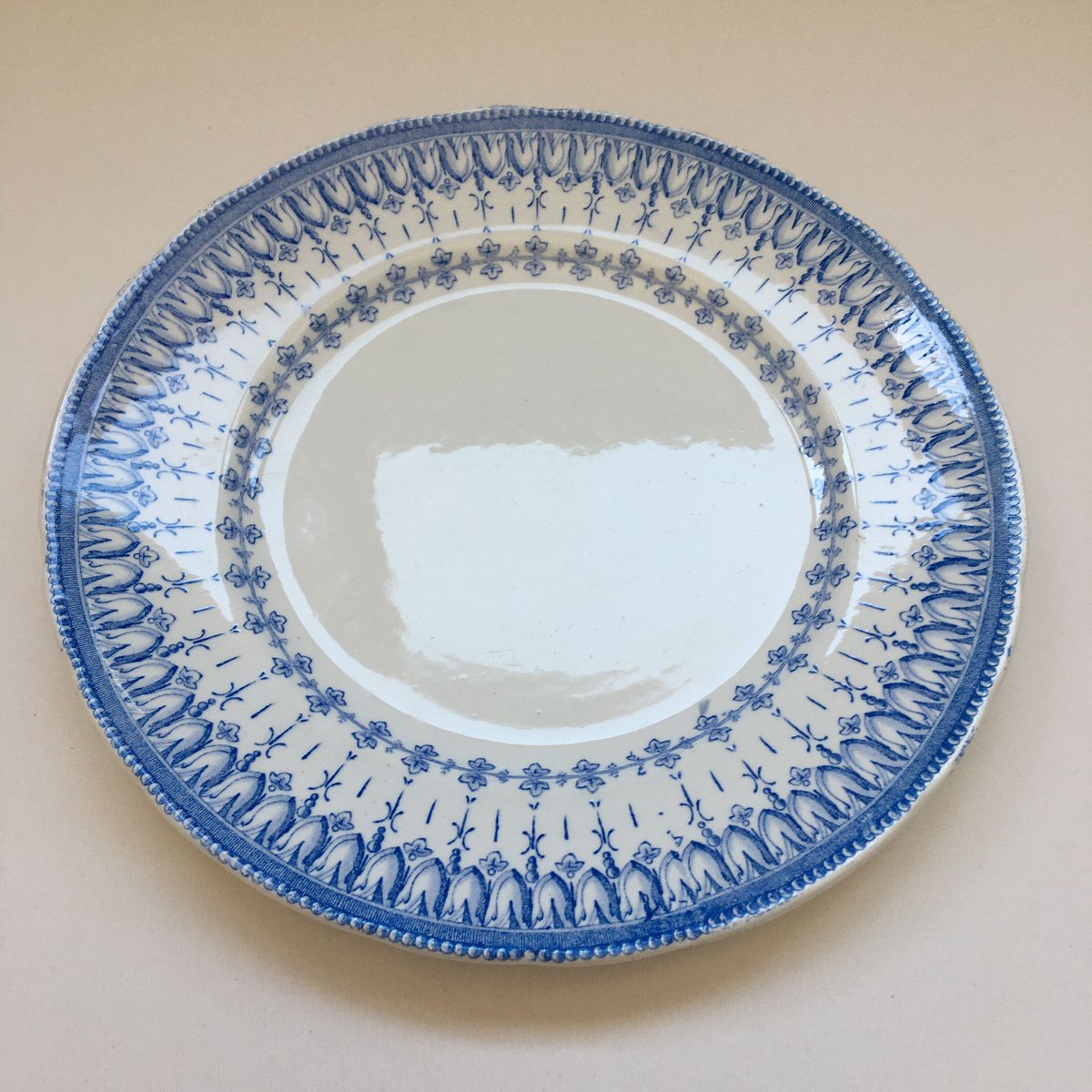 19世紀後半 クレイユ・エ・モントロー フローラ・ロカイユ