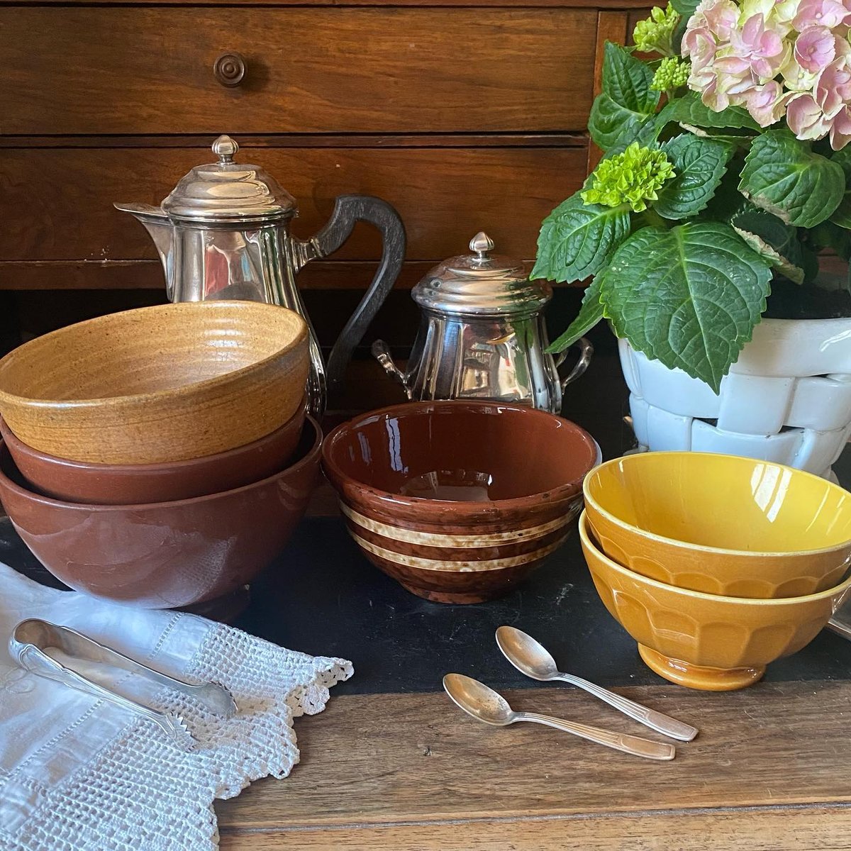 アンティーク　カフェオレボウル カフェオレボウル｜フランスアンティーク - antiques ruan
