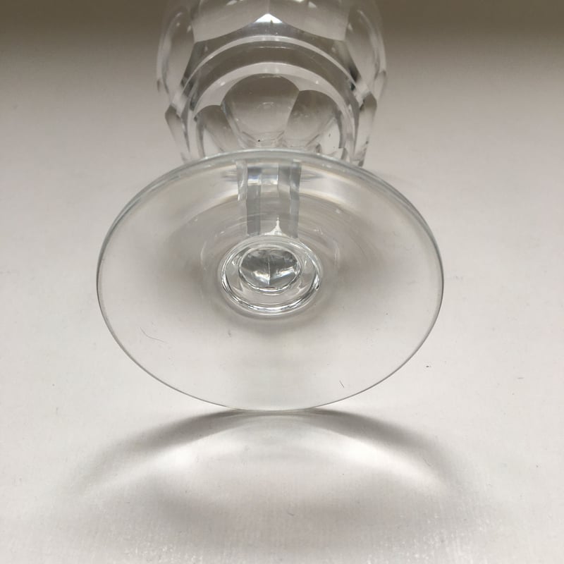 ビンテージロングペアグラス　1950年代 1950年代 クリスタル ワイン・グラス 2点セット | campagne à