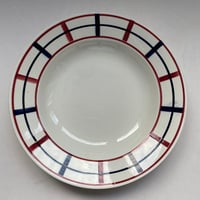 1920年代　サンタマン　ライン　スーププレート　トリコロール　1−１４