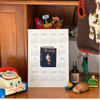 2025 calendar A4poster