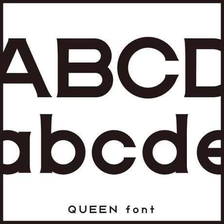 QUEEN font（クィーン フォント）