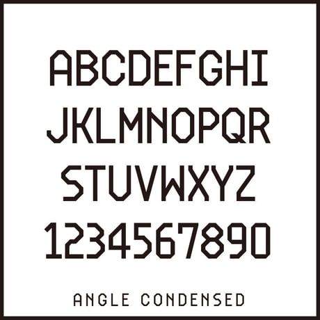 ANGLE font
