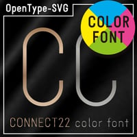 CONNECT22 color font（コネクト22 カラーフォント）