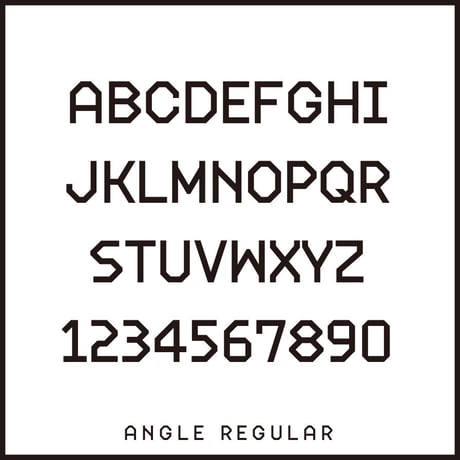 ANGLE font