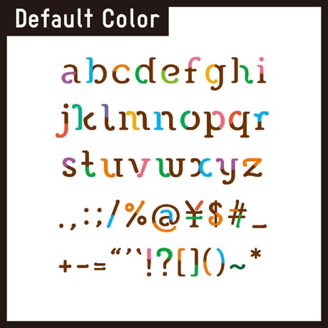 komugi color font（こむぎ カラーフォント）