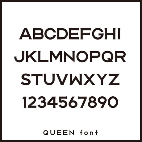 QUEEN font（クィーン フォント）