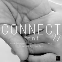 CONNECT22 font（コネクト22フォント）