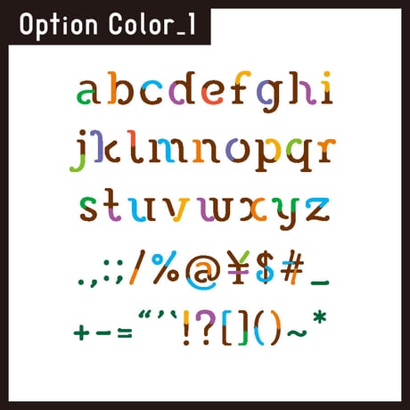 komugi color font（こむぎ カラーフォント）