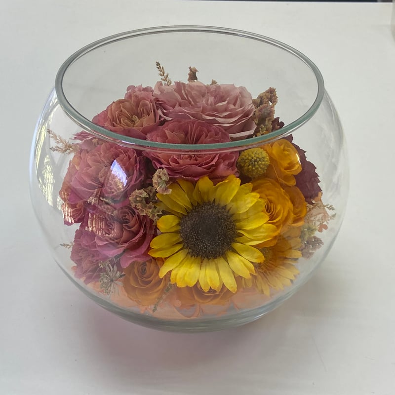 オーダー用（ボウルタイプL） | ドライフラワー専門店ボトルフラワー  