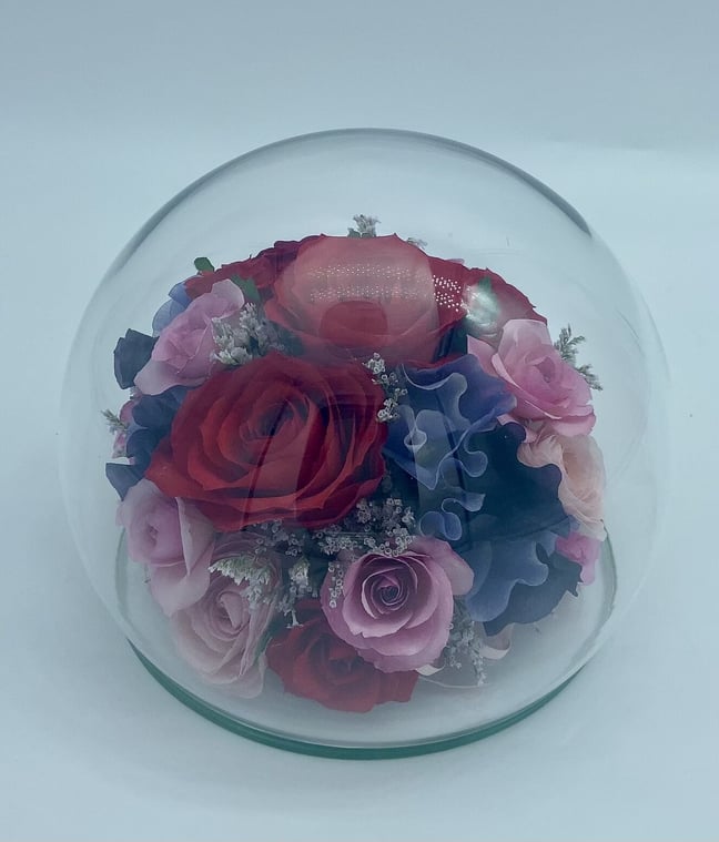 ボトルフラワー 薔薇 ドライ フラワー レンデフロール 日本製 ボトル