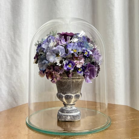 ハンドメイドドライフラワー　ラベンダー ディスプレードーム ITEM | ドライフラワー専門店ボトルフラワーatelier4-flowers's STORE