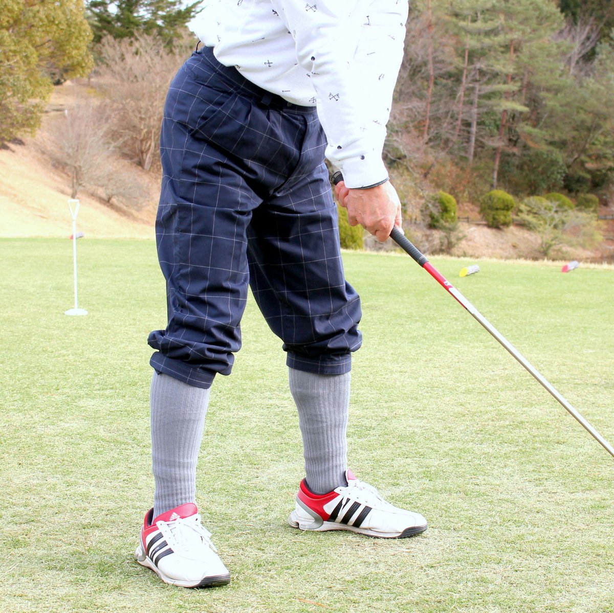 送料無料】ゴルフウェア ニッカボッカーズ（メンズパンツ）ウィンドウ