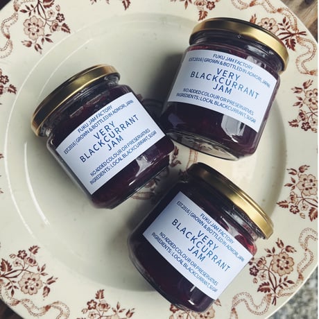 FUKU JAM FACTORY　VERY BLACKCURRANT JAM　ベリーブラックカラントジャム