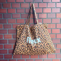 Fleux Paris  トートバッグ　レオパード柄