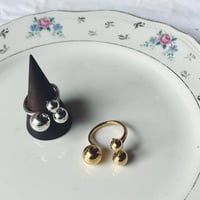 Feeka フィーカ　bague Mini Maude  デザインリング　＜ゴールド・シルバー＞