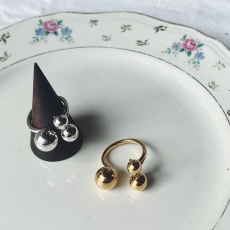 Feeka フィーカ　bague Mini Maude  デザインリング　＜ゴールド・シルバー＞