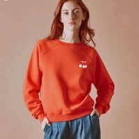 EMILE ET IDA エミールエイダ   オーガニックコットンロゴスウェット（3colors）