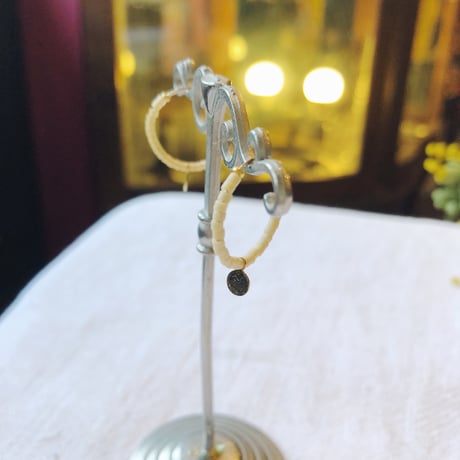 Nouvel Amour  ヌーベルアムール    ビーズフープピアス