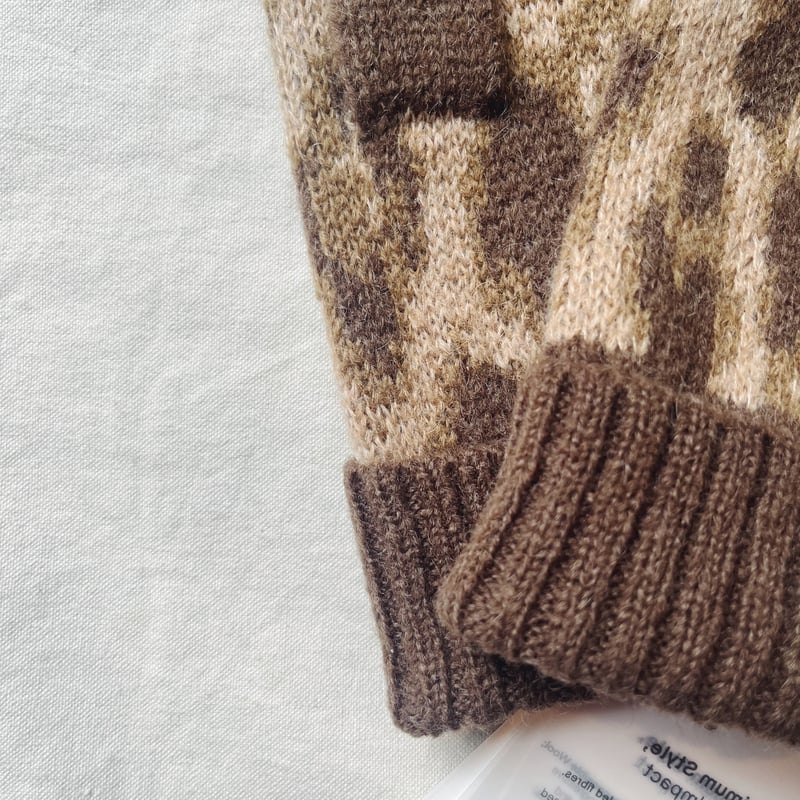 DAMSON MADDER ダムソン マダー レオパード柄ミトン | Havane