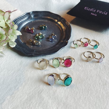 Elodie Pavie　エロディ・パヴィ　オーバルリング(Small)