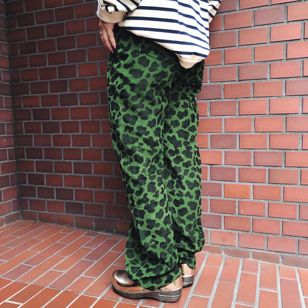 LEON & HARPER ストライプパンツ