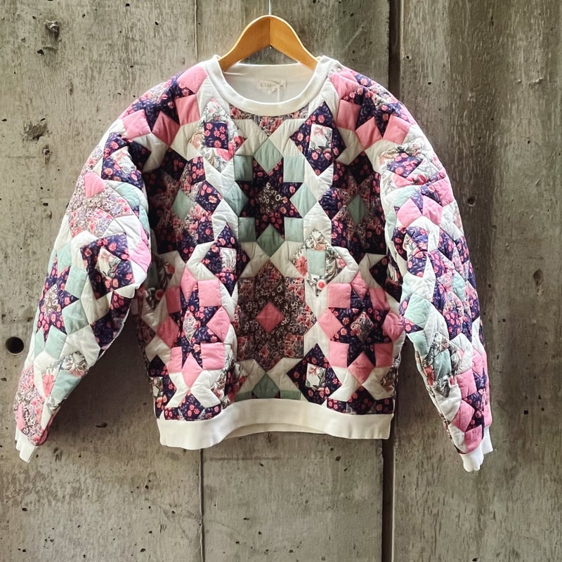 LOUISE MISHA ルイーズミーシャ PANTINE 花柄パッチワークキルティング  