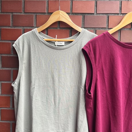 American vintage アメリカン ヴィンテージ OUK01  ラウンドネックタンクトップ