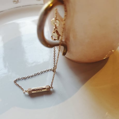 Nouvel Amour  ヌーベルアムール  チェーンロゴブレスレット