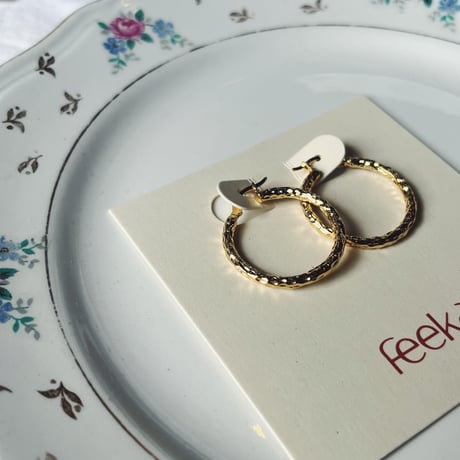 Feeka フィーカ　Boucles d'oreilles Camille　フープピアス