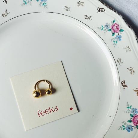 Feeka フィーカ　Boucles d'oreilles Paulia  イヤーカフ