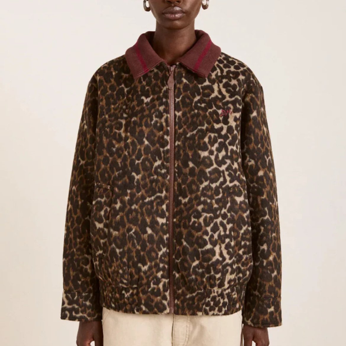 DAMSON MADDER ダムソン マダー レオパード柄ボンバージャケット | Havane
