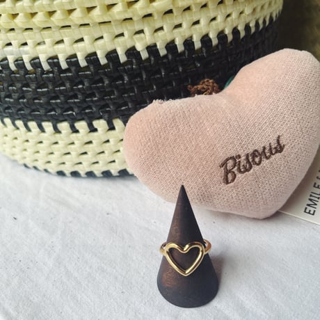Feeka フィーカ　Bague Lovely　オープンハートリング