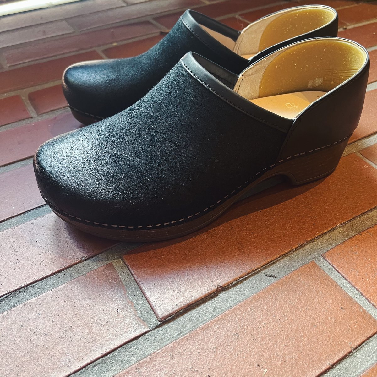 dansko  ダンスコ　BRENNA ブラック サイズ37 DANSKO / ダンスコ Brenna Burnished Suede Black 送料無料