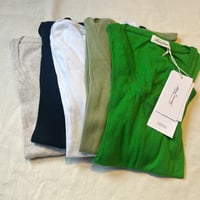 American Vintage アメリカンヴィンテージ MAS04  スピマコットンインナーロングカットソー  New color