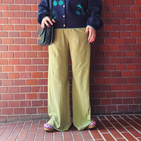 American Vintage アメリカンヴィンテージ PYM05 ジャージイージーワイドパンツ