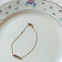 Nouvel Amour  ヌーベルアムール  チェーンロゴブレスレット