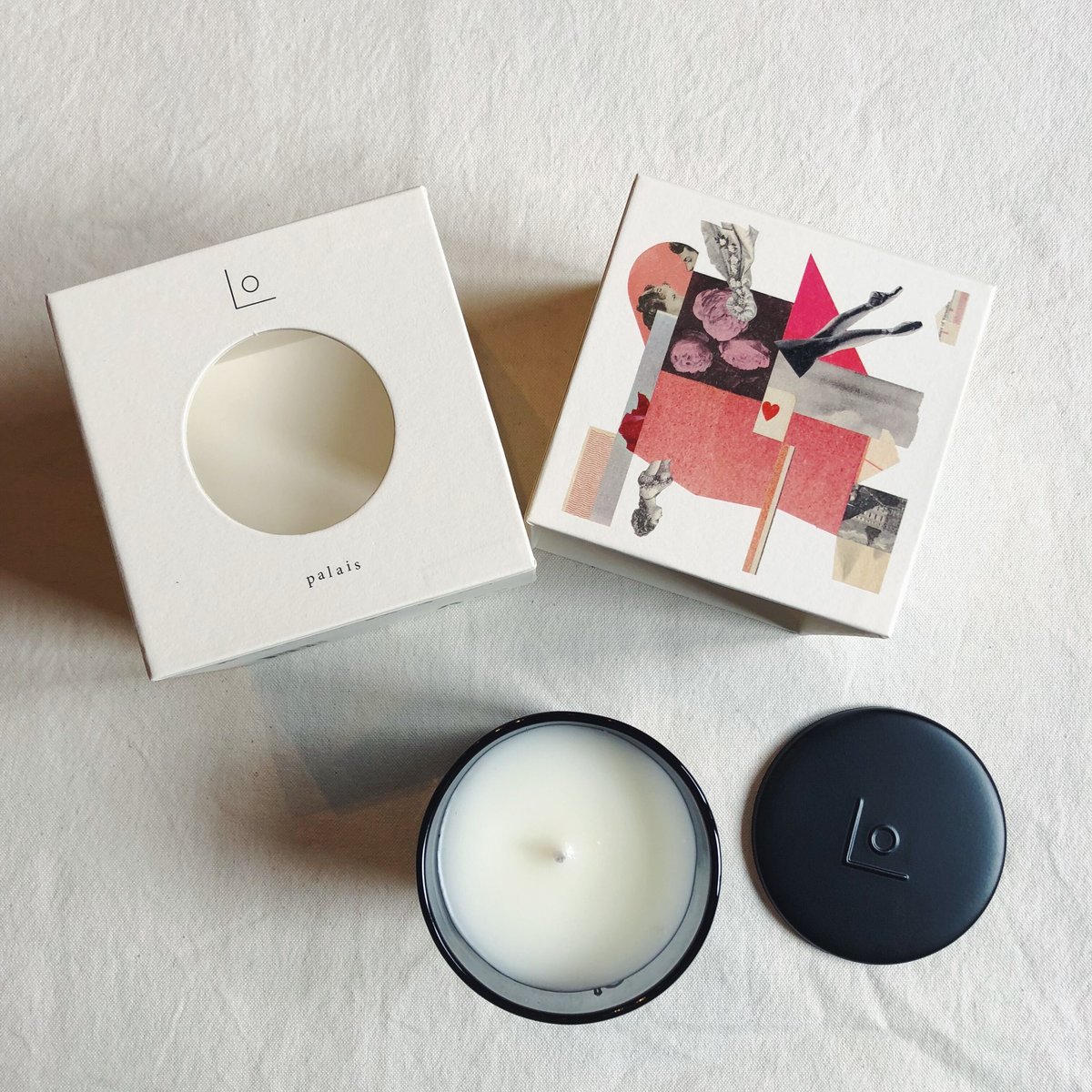 【キャンドル】ビーガンフレグランスキャンドル　Plais LO ロー ヴィーガンフレグランスキャンドル being little